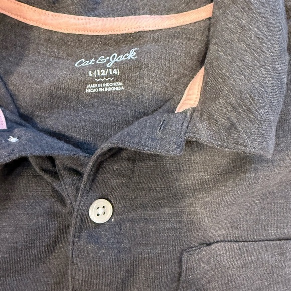 Bundle of 4 Youth Large Polo Shirts. Nautica, Ralph Lauren, UA & Cat & Jack - Picture 6 of 10